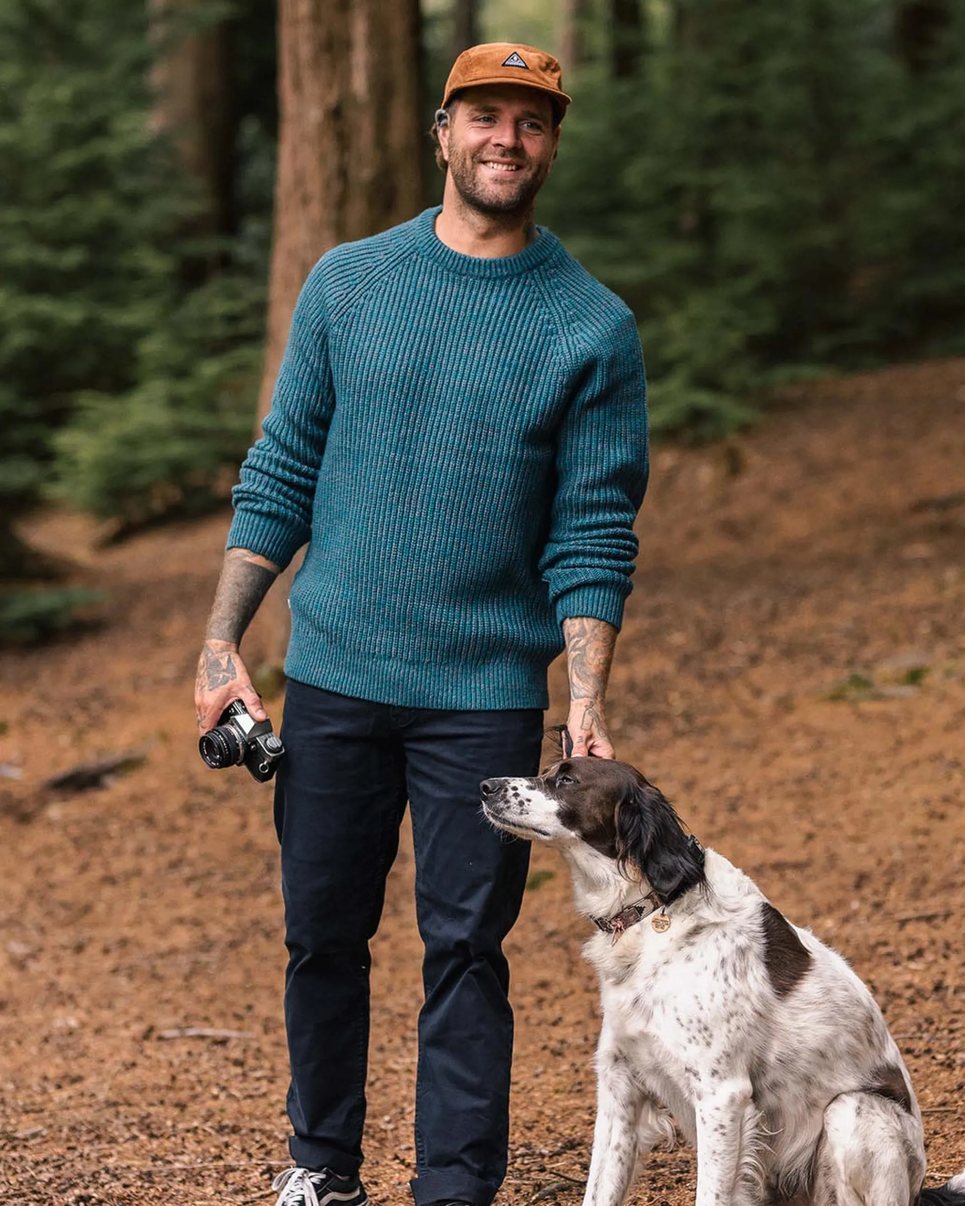 Men's Fog Knitted Jumper