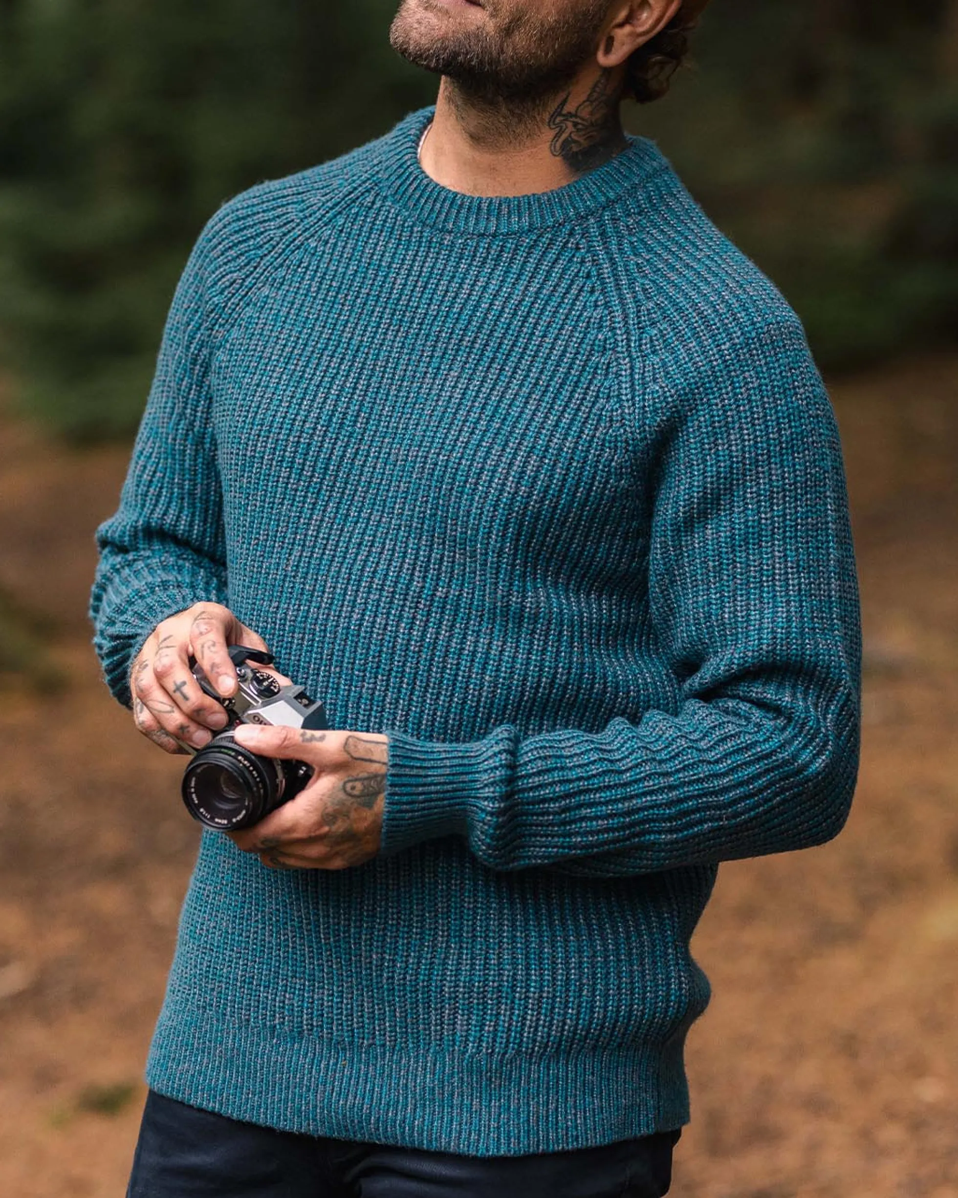 Men's Fog Knitted Jumper