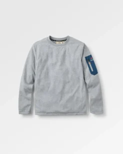 Men's Forestscape Grid Fleece Crew