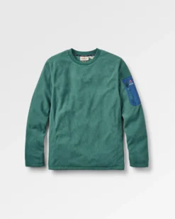 Men's Forestscape Grid Fleece Crew