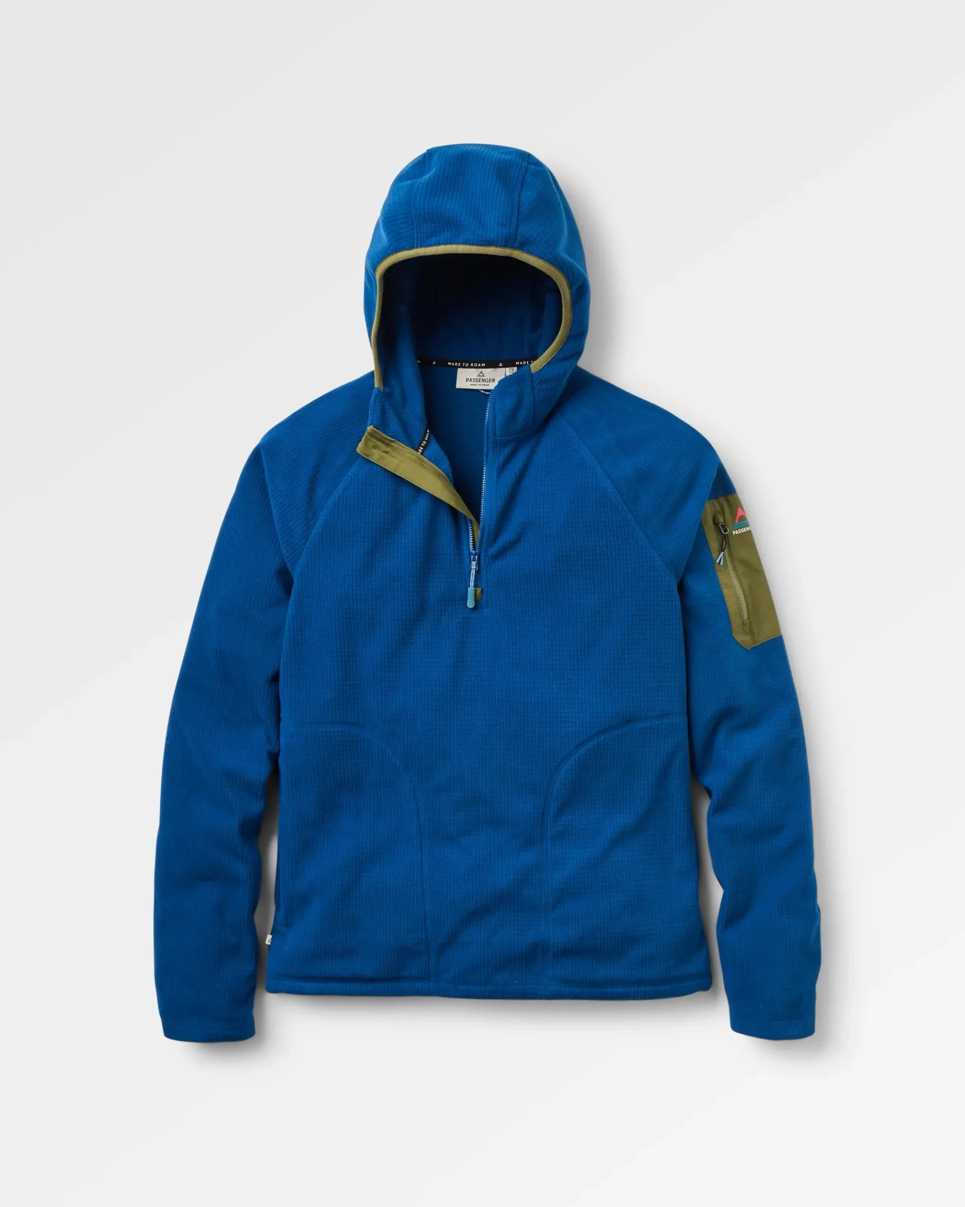 Men's Forestscape Grid Fleece Hoodie