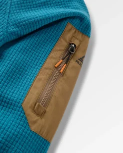 Men's Forestscape Grid Fleece Hoodie