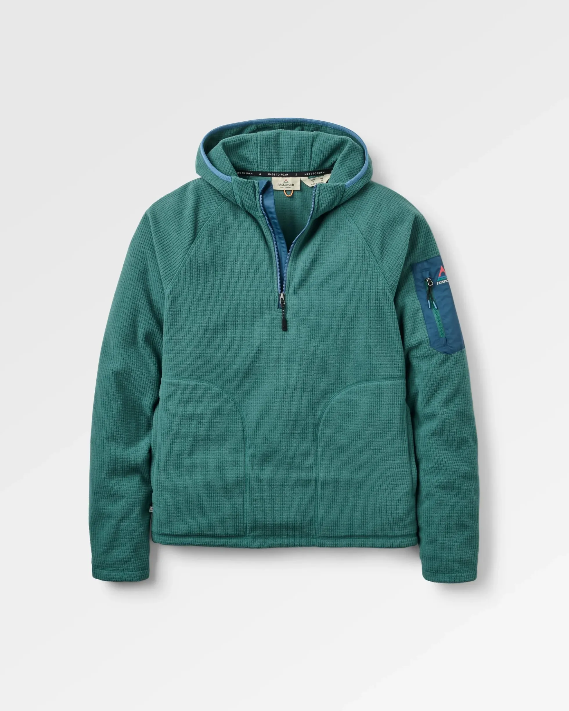 Men's Forestscape Grid Fleece Hoodie