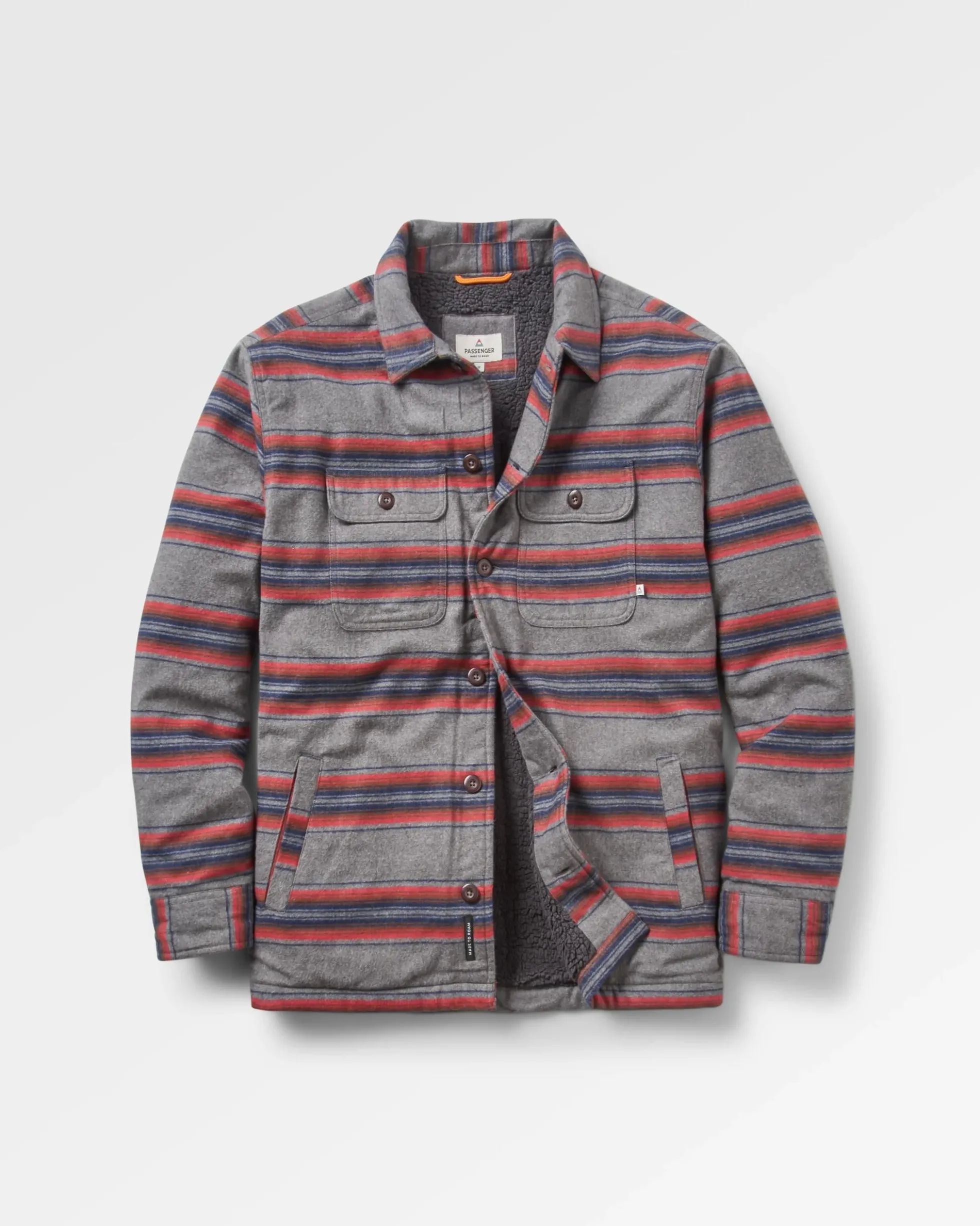 Men's Freestyle Sherpa-Lined Overshirt