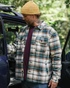 Men's Freestyle Sherpa-Lined Overshirt