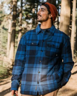 Men's Freestyle Sherpa-Lined Overshirt