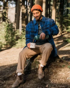 Men's Freestyle Sherpa-Lined Overshirt