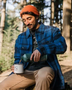 Men's Freestyle Sherpa-Lined Overshirt