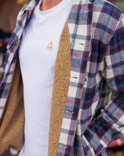 Men's Freestyle Sherpa-Lined Overshirt