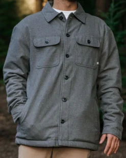 Men's Freestyle Sherpa-Lined Overshirt