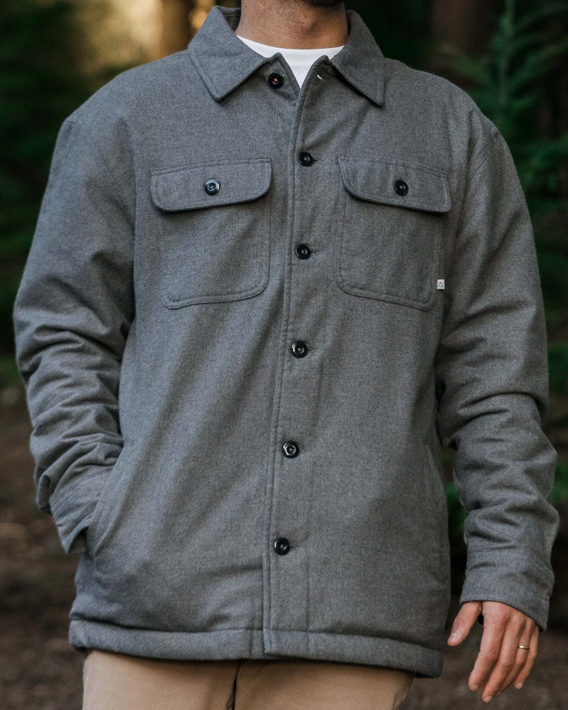 Men's Freestyle Sherpa-Lined Overshirt