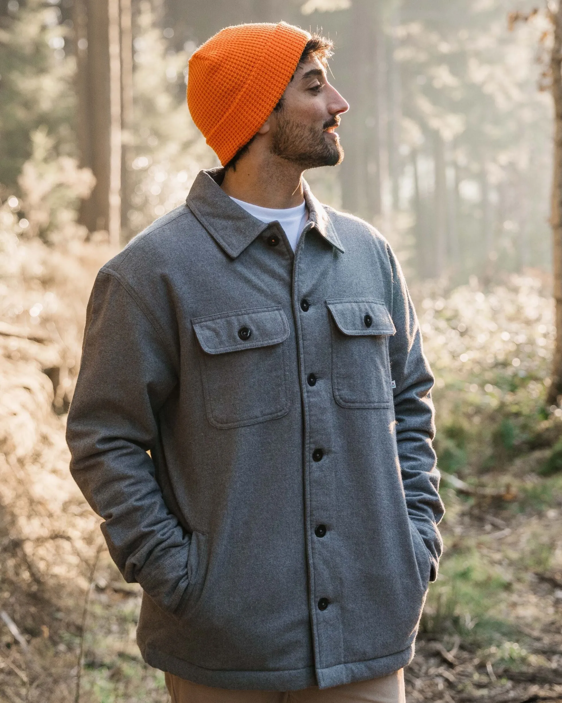 Men's Freestyle Sherpa-Lined Overshirt