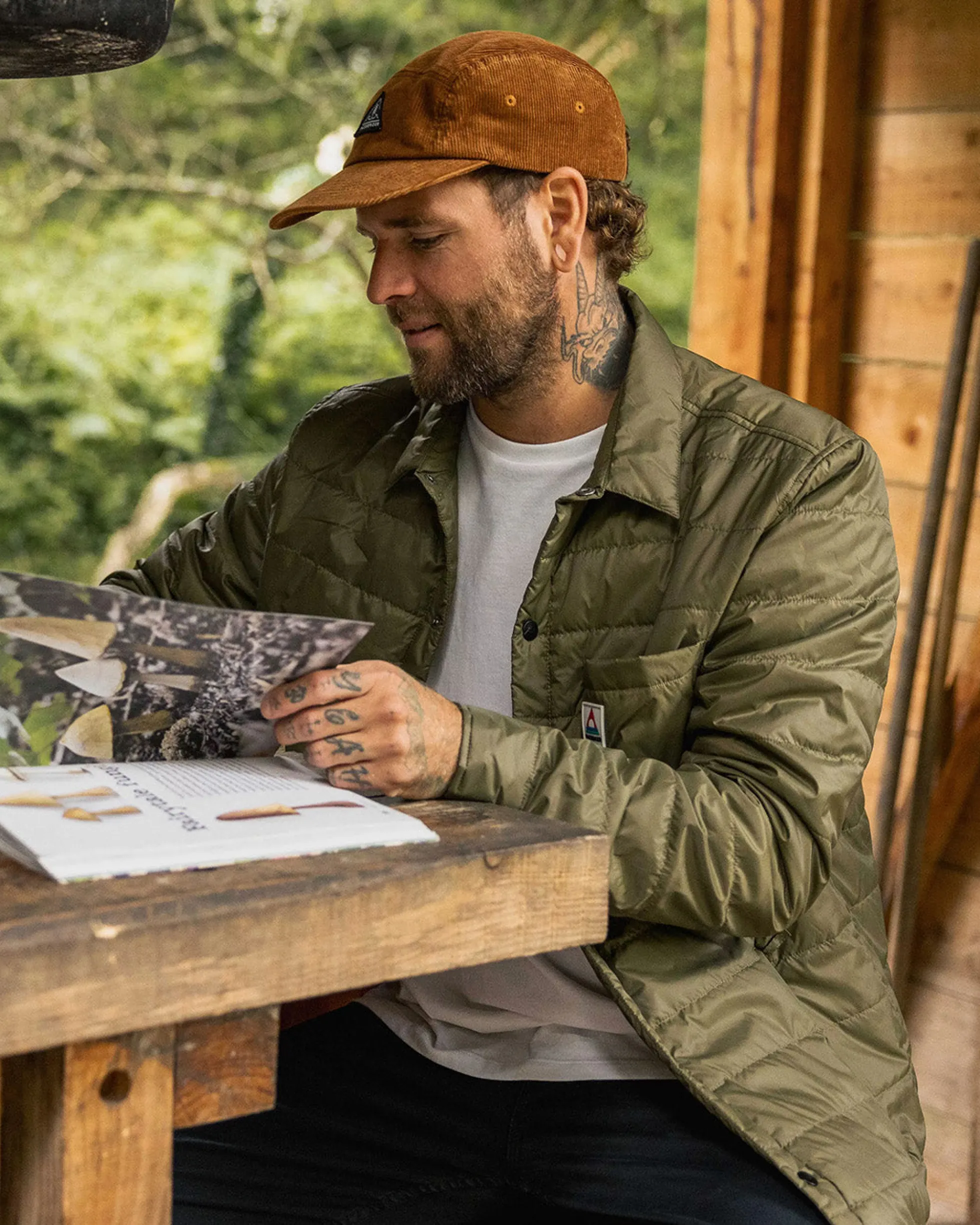 Men's Grain Insulated Overshirt