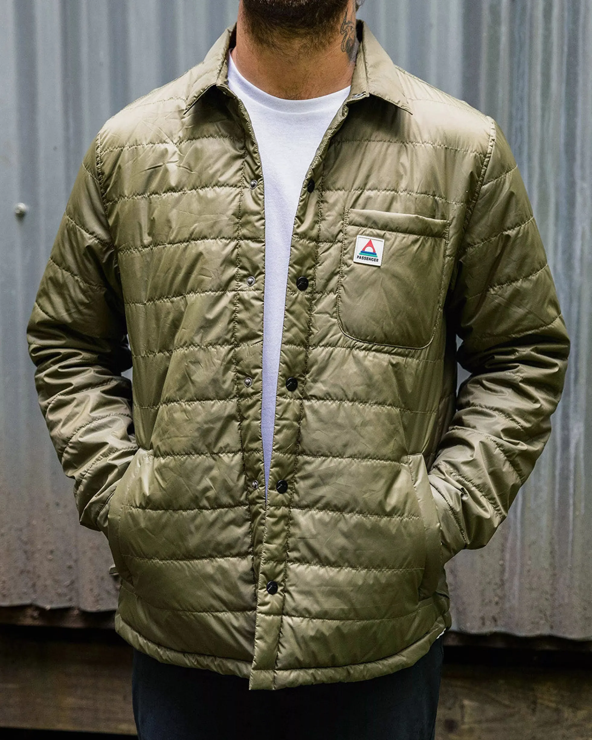 Men's Grain Insulated Overshirt
