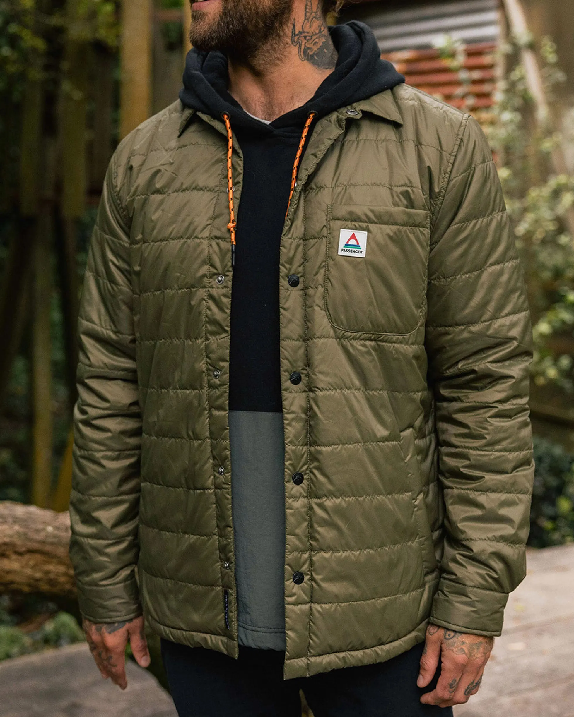 Men's Grain Insulated Overshirt