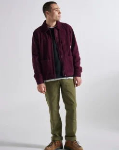 Men's Harvest Organic Cotton Cord Overshirt