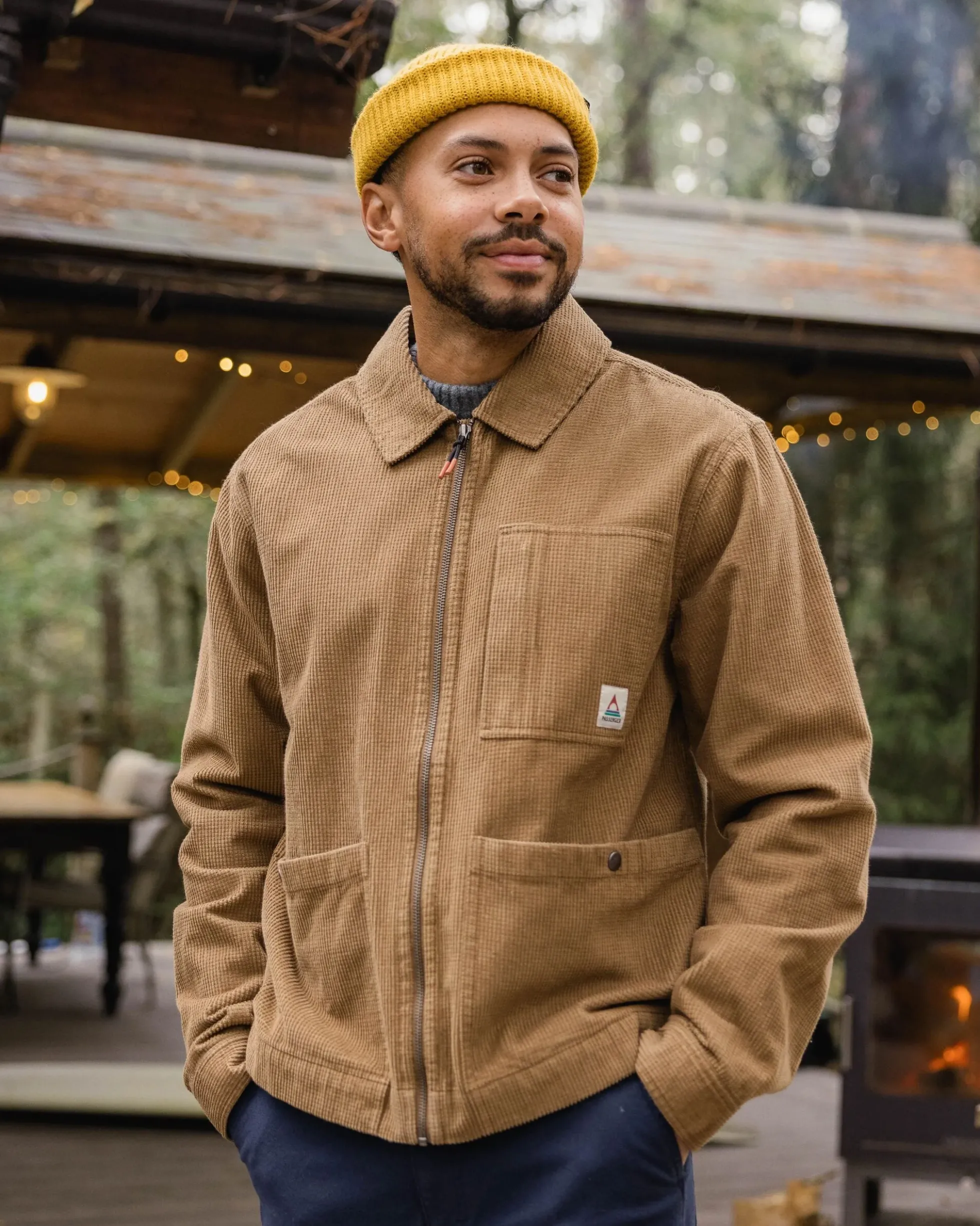 Men's Harvest Organic Cotton Cord Overshirt