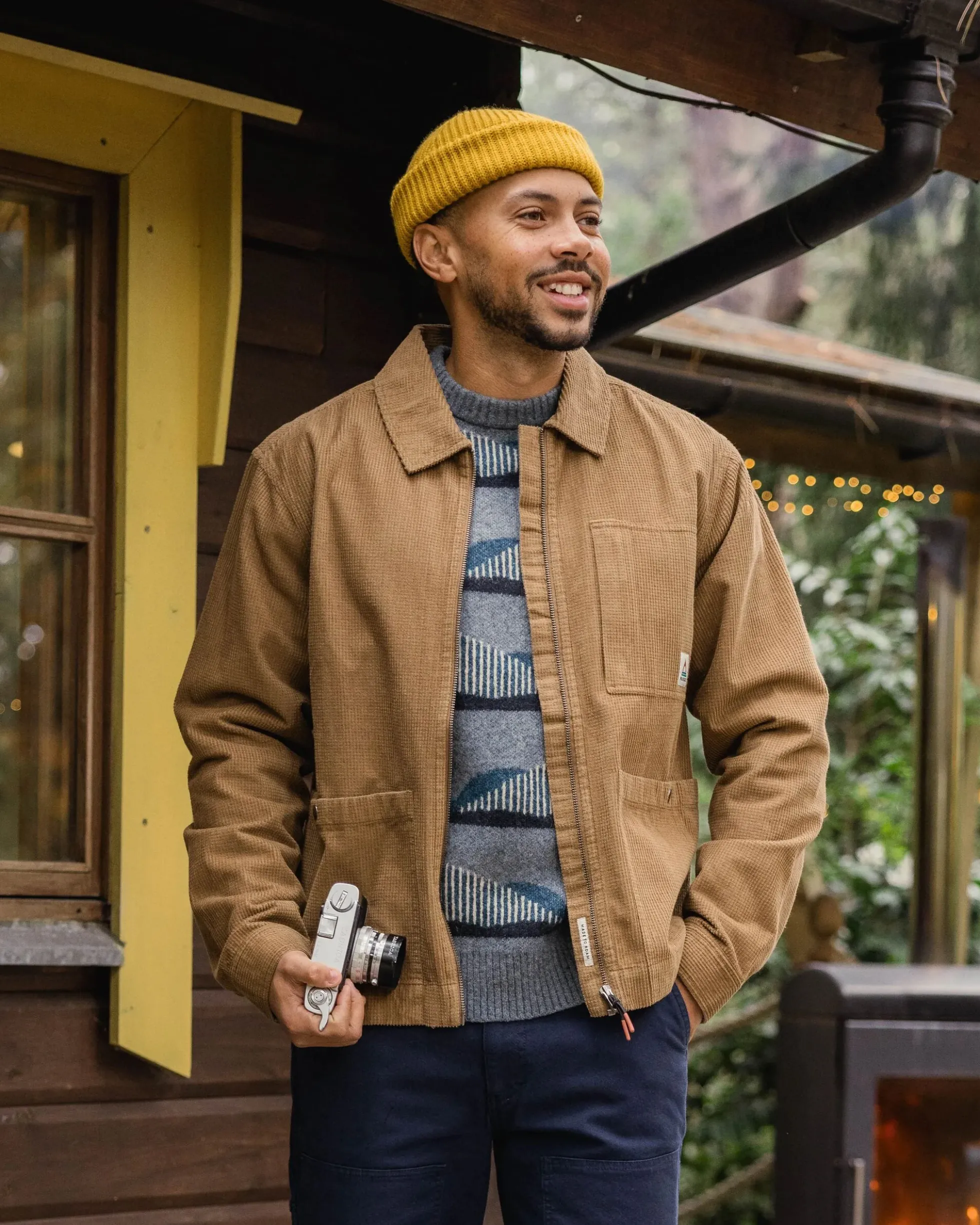Men's Harvest Organic Cotton Cord Overshirt