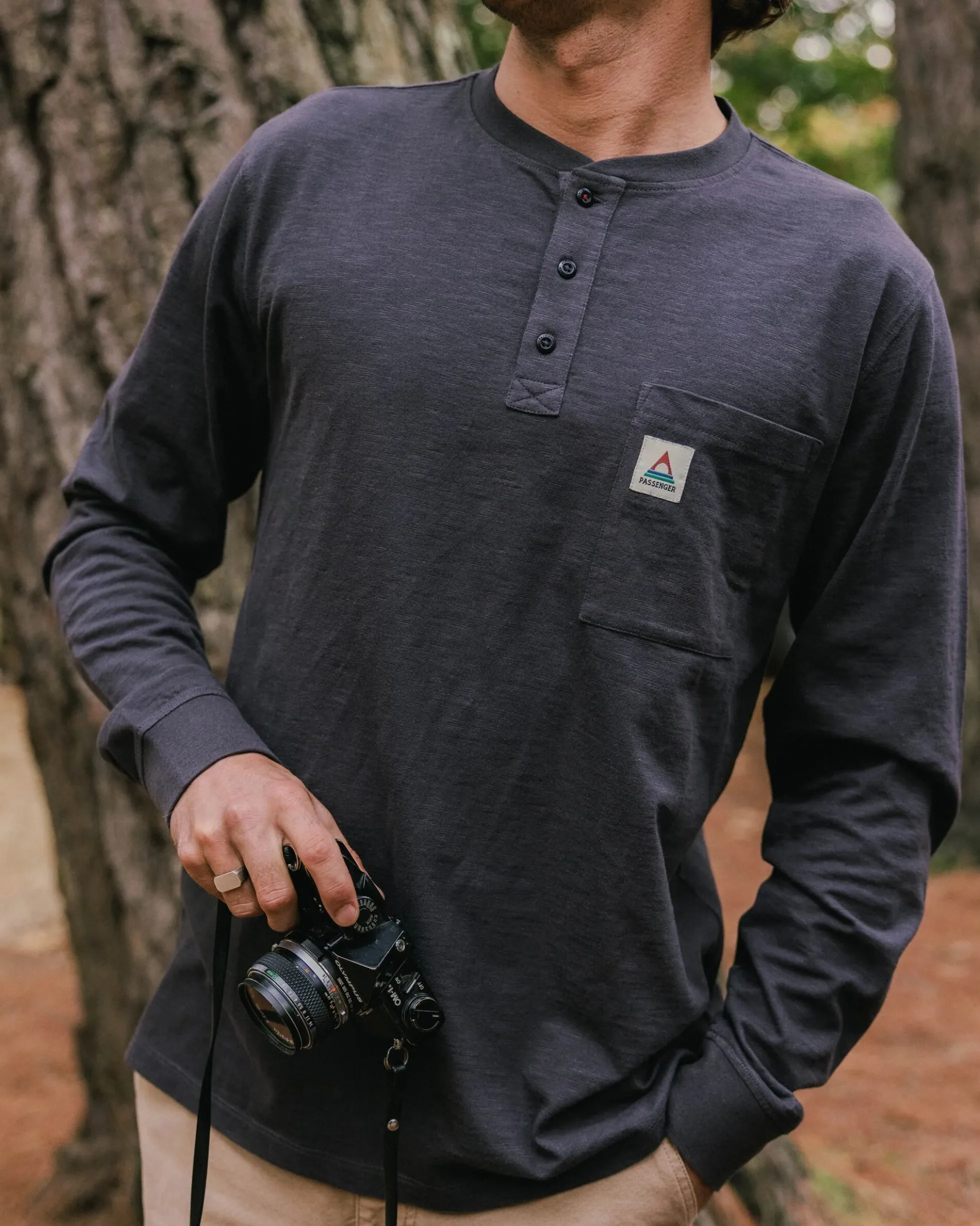 Men's Headland LS Slub Henley