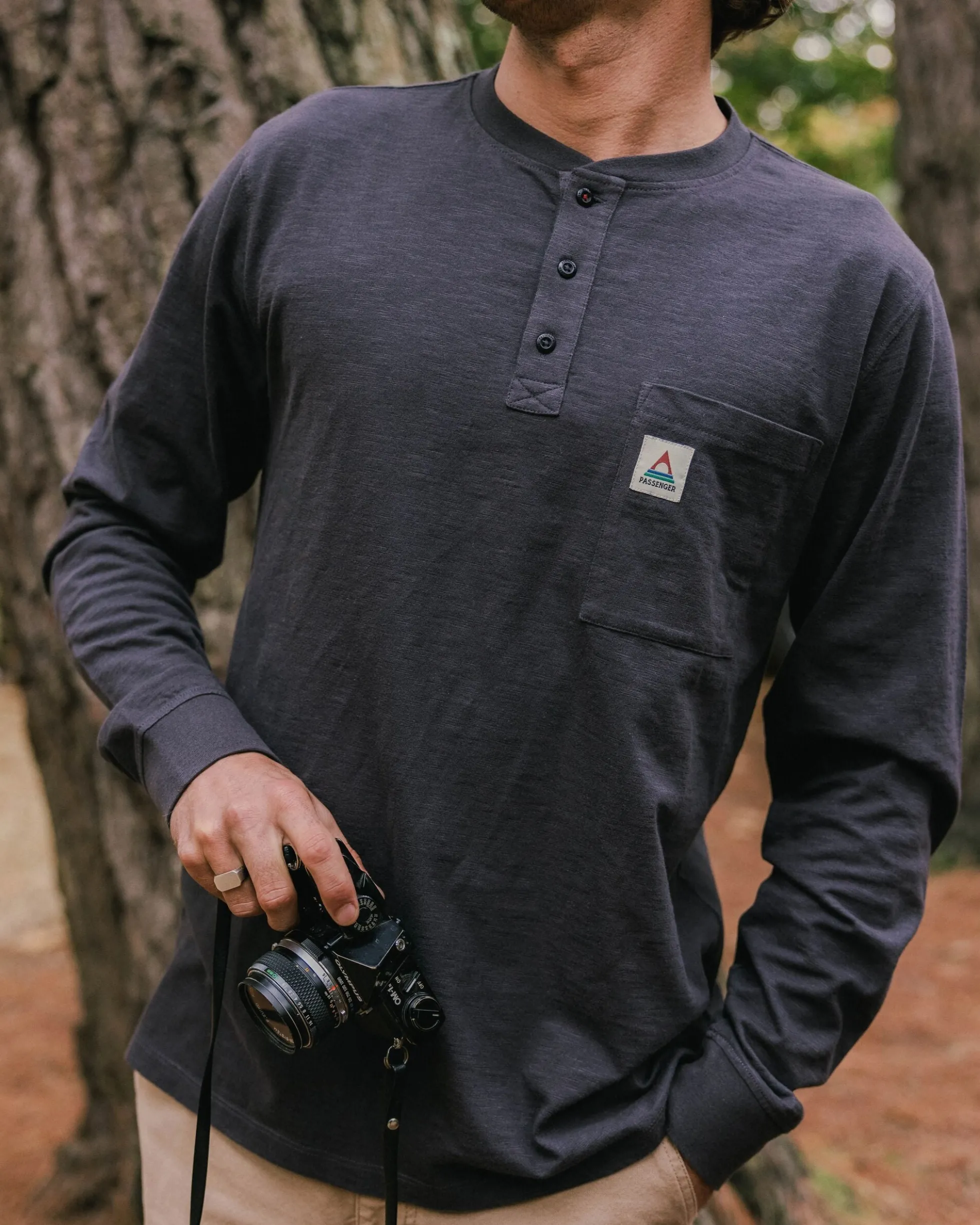 Men's Headland LS Slub Henley