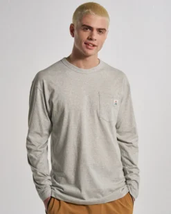 Men's Heritage Organic Relaxed Fit LS T-Shirt