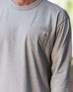 Men's Heritage Organic Relaxed Fit LS T-Shirt