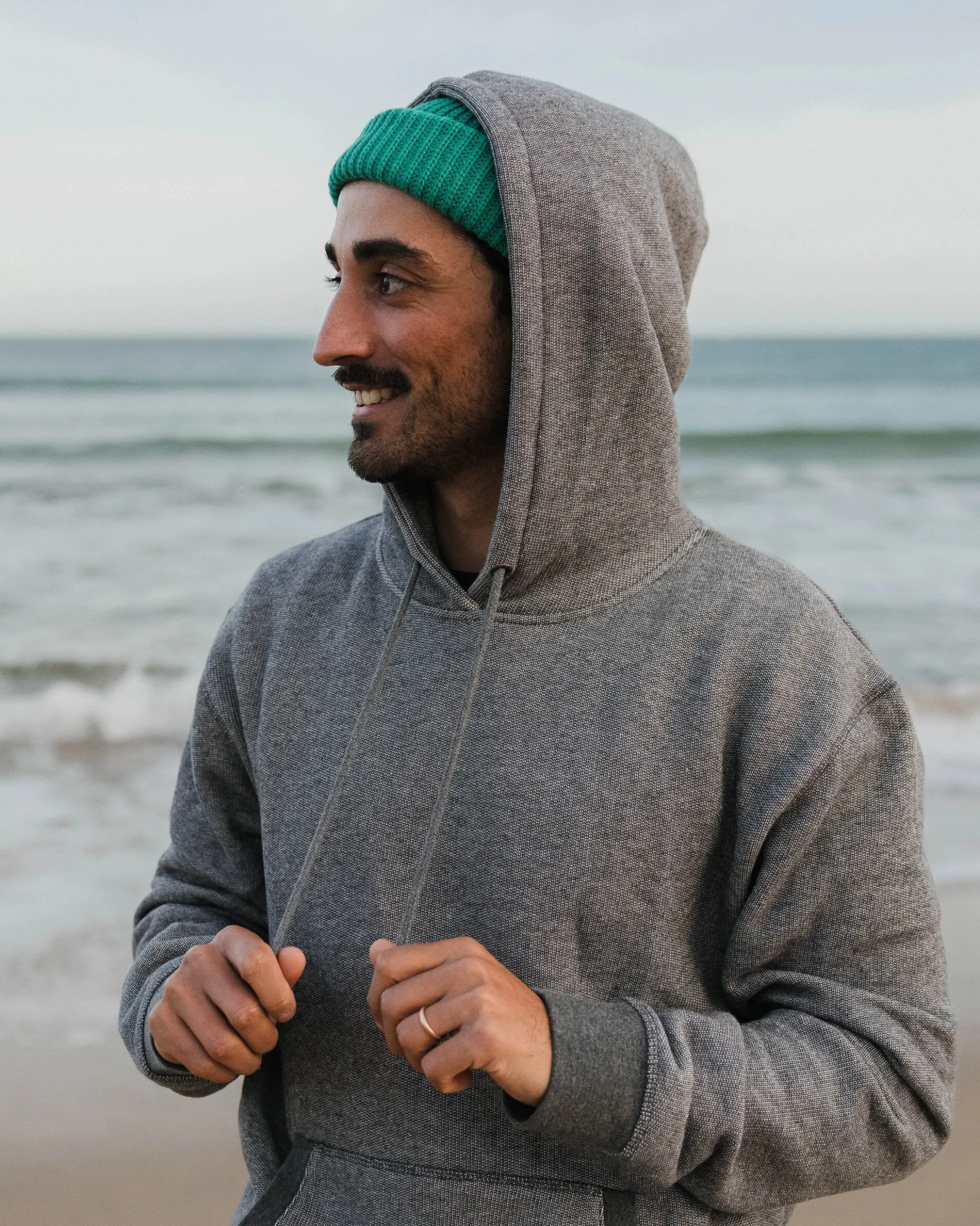 Men's Heritage Textured Relaxed Fit Hoodie