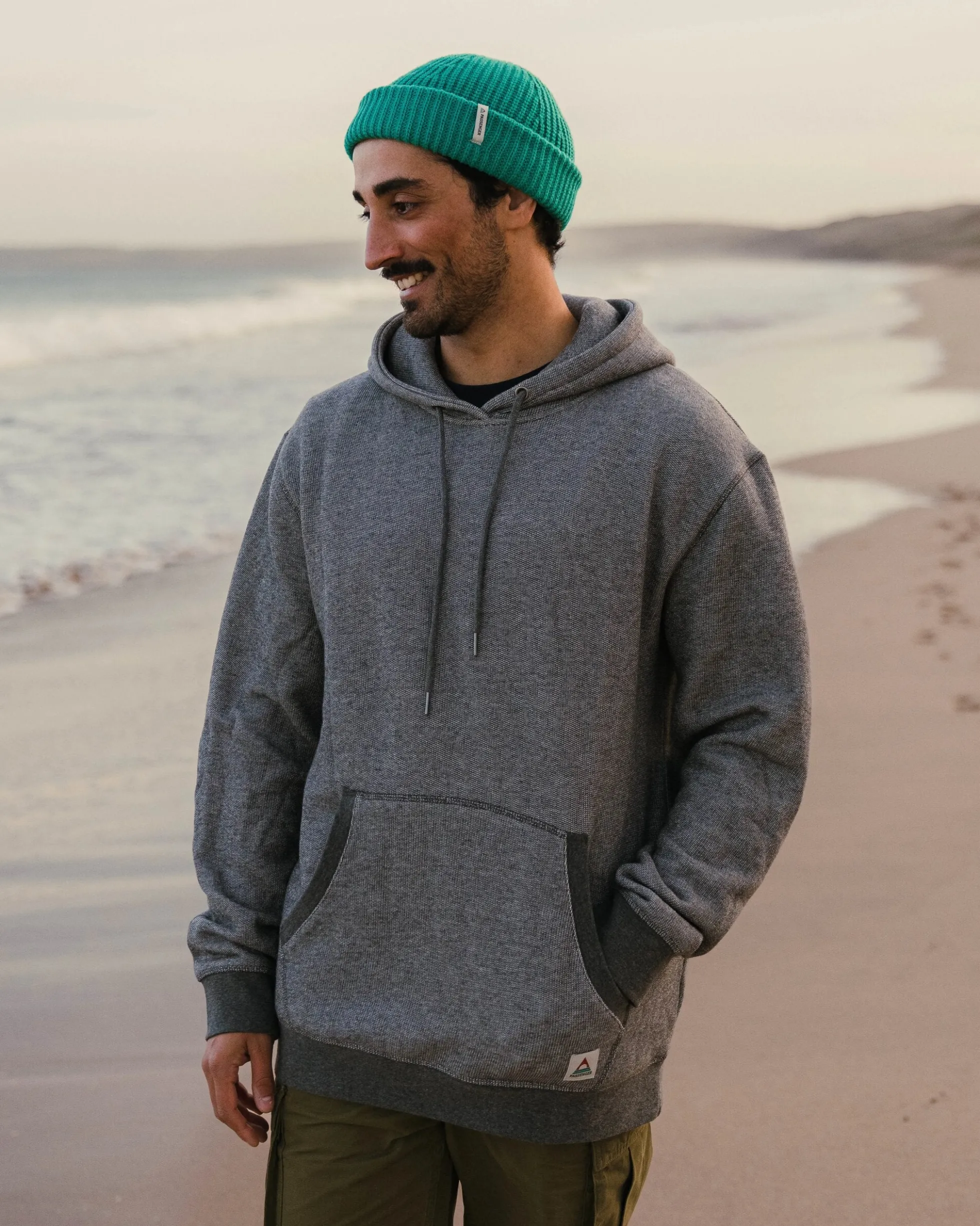Men's Heritage Textured Relaxed Fit Hoodie