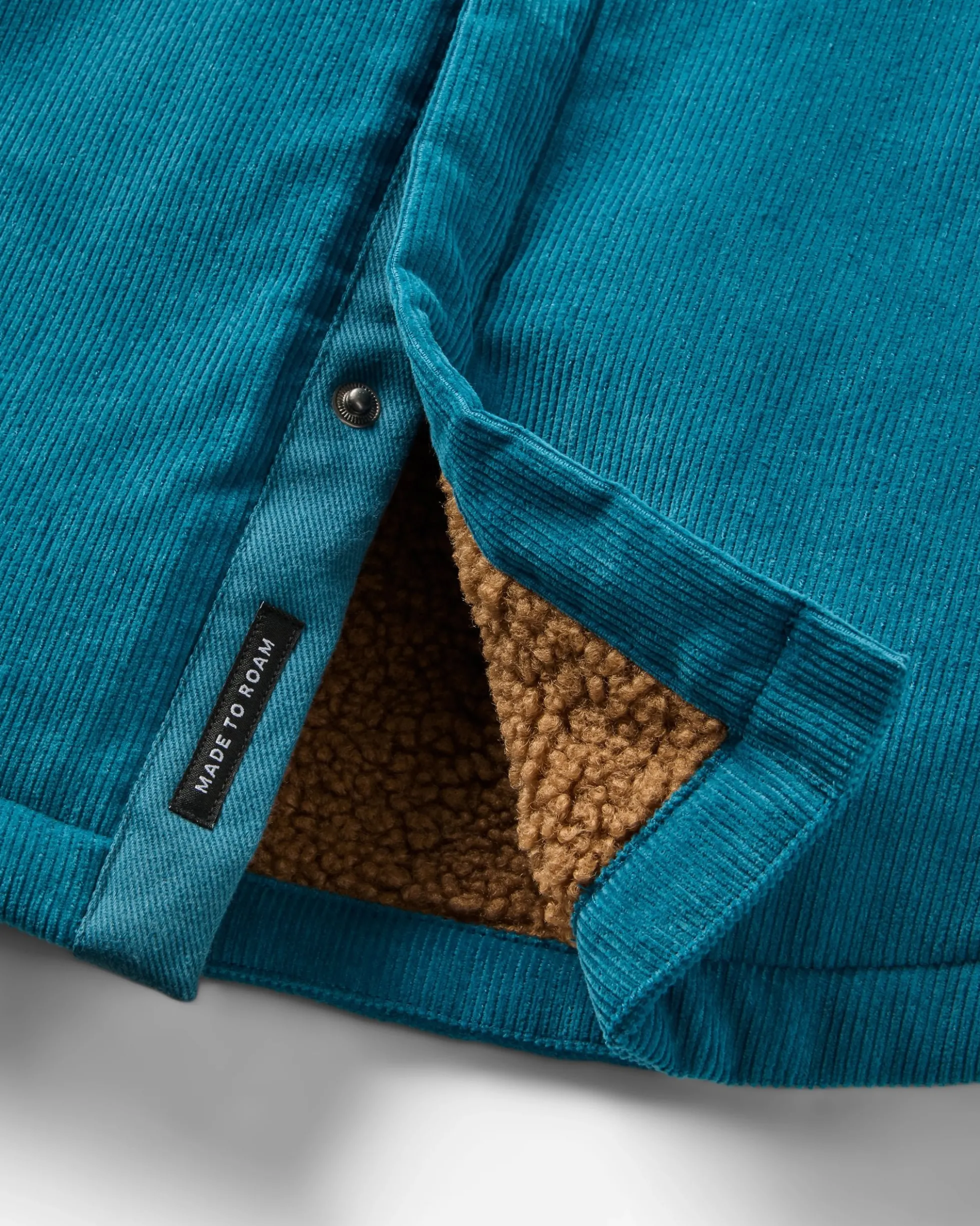 Men's Kodiak Sherpa Lined Cord Overshirt