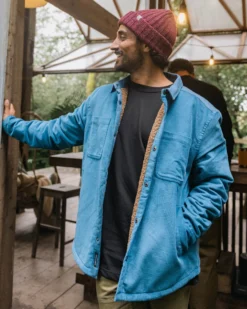 Men's Kodiak Sherpa Lined Cord Overshirt