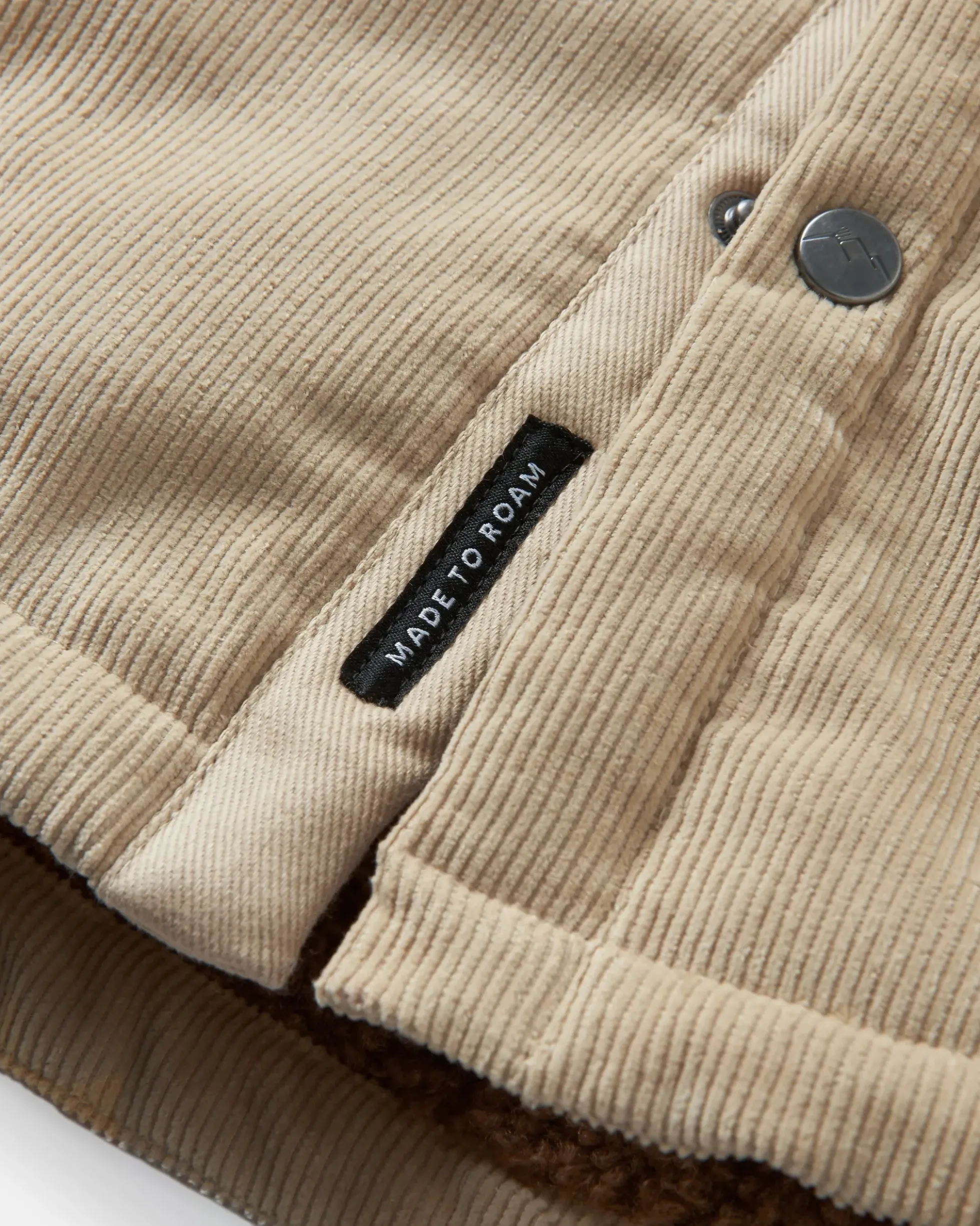 Men's Kodiak Sherpa Lined Cord Overshirt