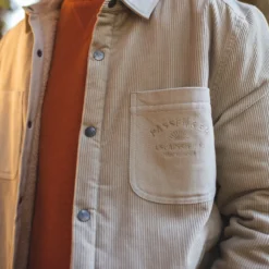 Men's Kodiak Sherpa Lined Cord Overshirt