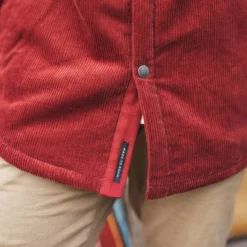 Men's Kodiak Sherpa Lined Cord Overshirt