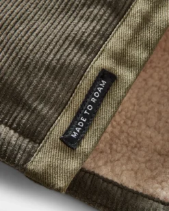 Men's Kodiak Sherpa Lined Cord Overshirt