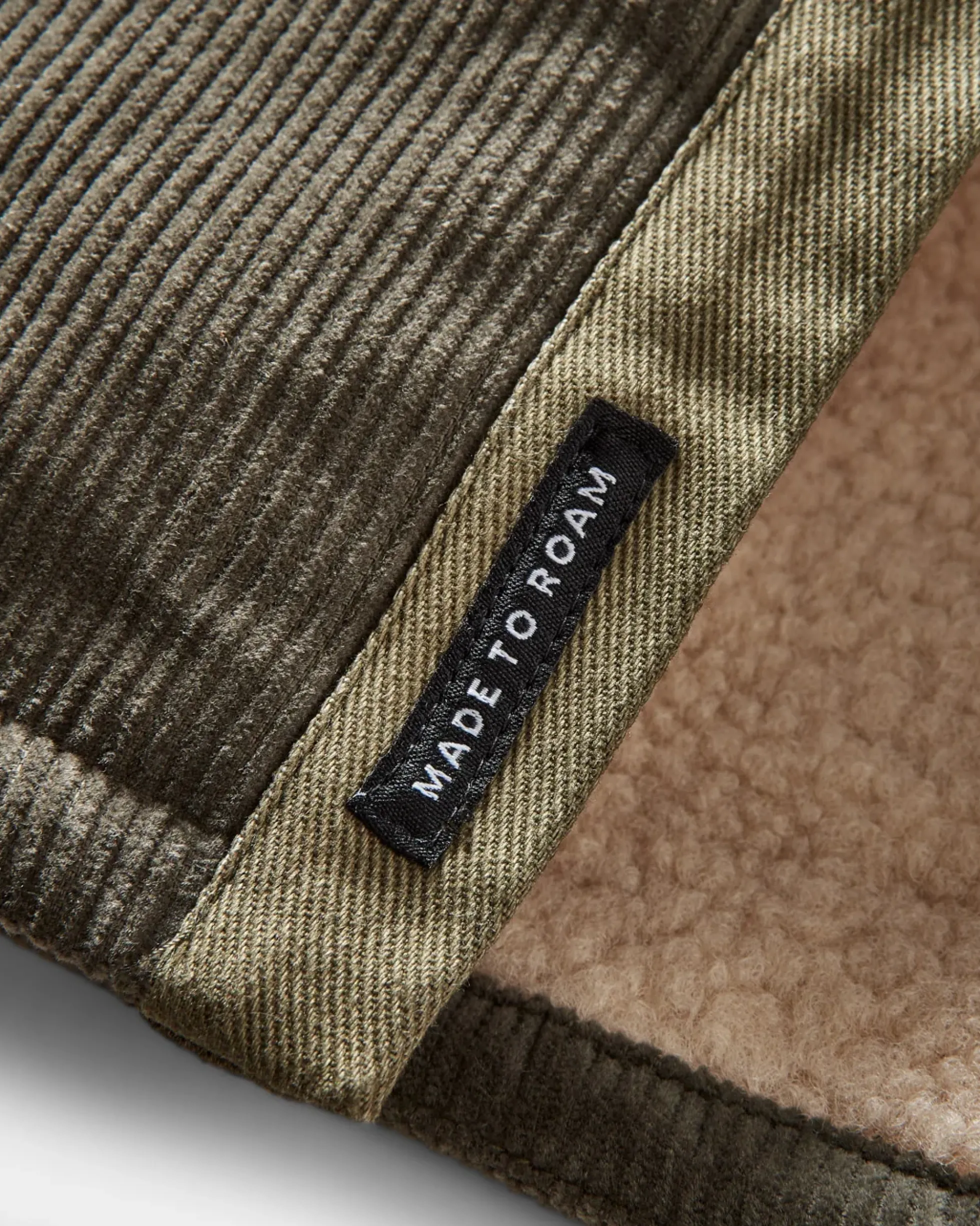 Men's Kodiak Sherpa Lined Cord Overshirt