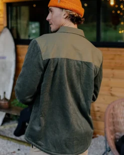 Men's Kodiak Sherpa Lined Cord Overshirt