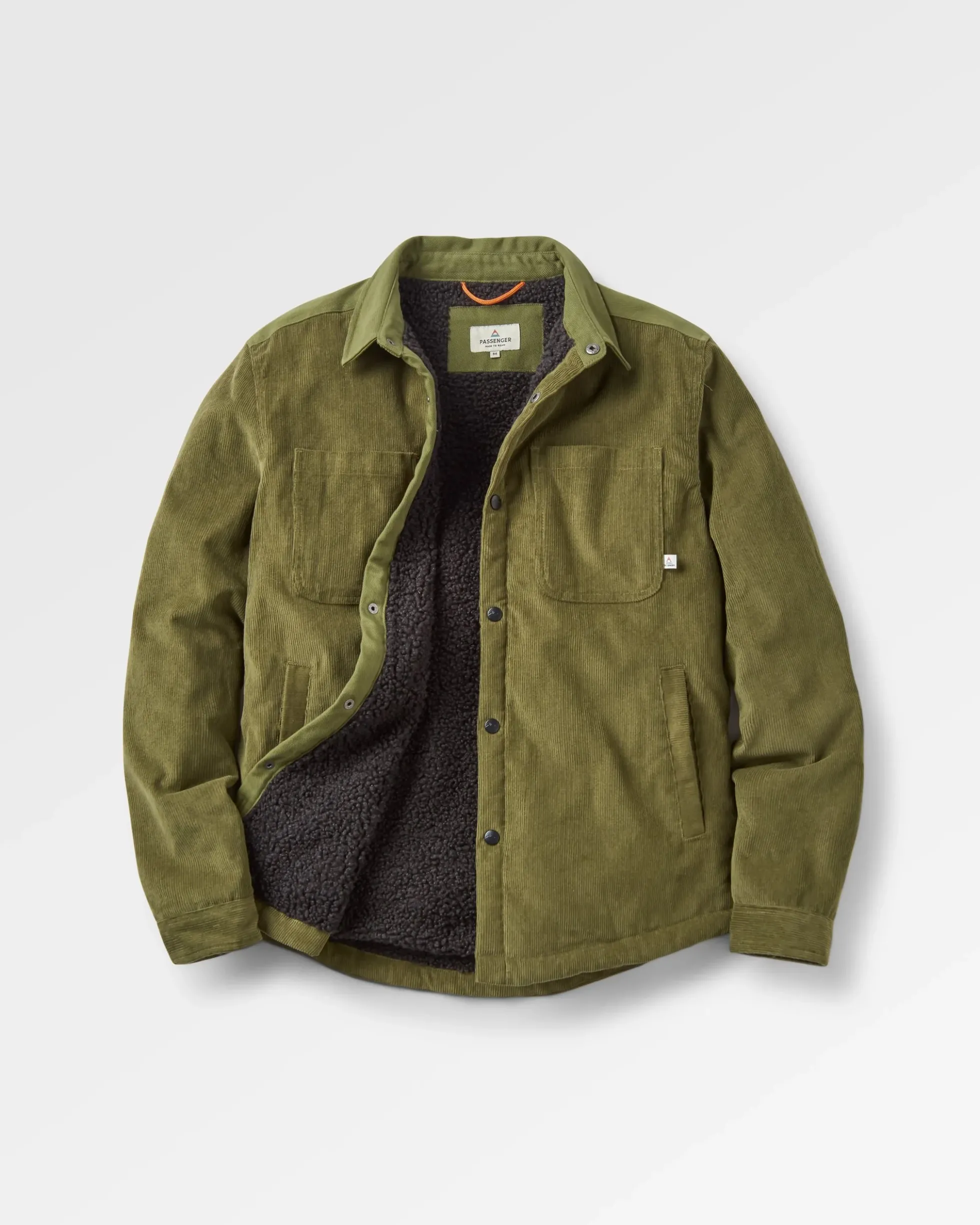 Men's Kodiak Sherpa Lined Cord Overshirt