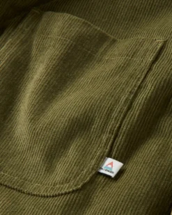 Men's Kodiak Sherpa Lined Cord Overshirt