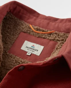 Men's Kodiak Sherpa Lined Cord Overshirt