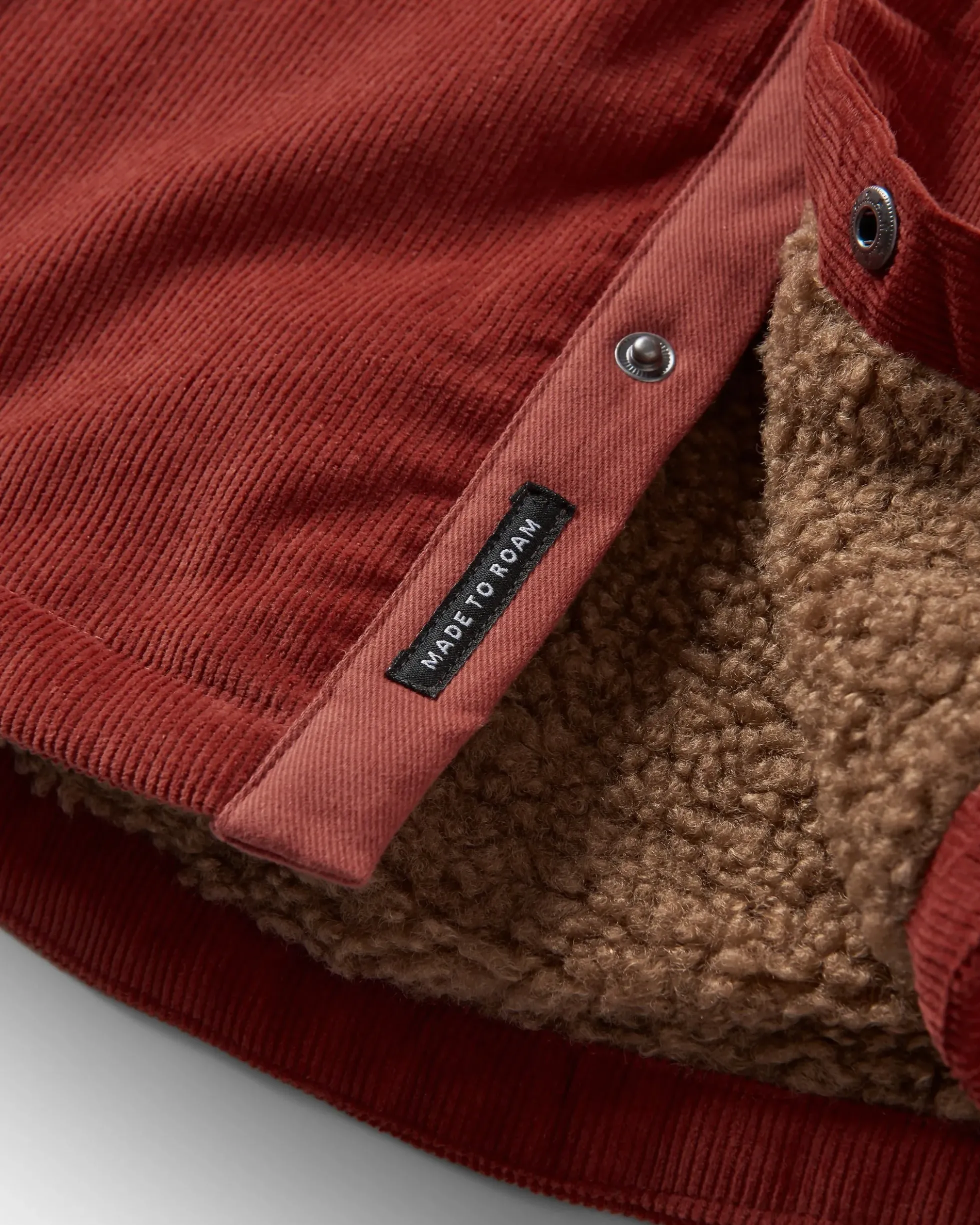 Men's Kodiak Sherpa Lined Cord Overshirt