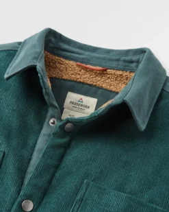 Men's Kodiak Sherpa Lined Cord Overshirt