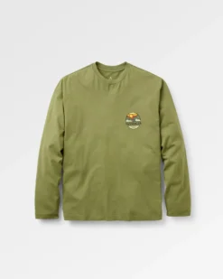 Men's Laidback Relaxed Fit LS T-Shirt