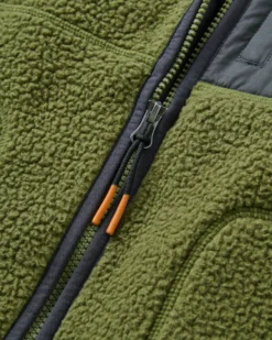 Men's Offgrid Full Zip Hooded Sherpa Fleece