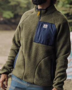 Men's Offgrid 1/4 Zip Sherpa Fleece