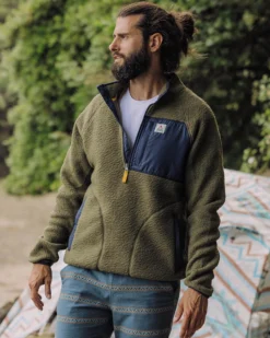 Men's Offgrid 1/4 Zip Sherpa Fleece