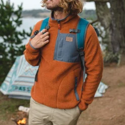 Men's Offgrid 1/4 Zip Sherpa Fleece