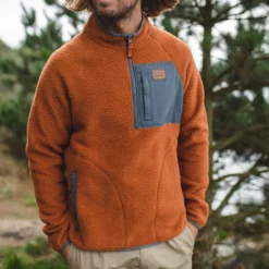 Men's Offgrid 1/4 Zip Sherpa Fleece