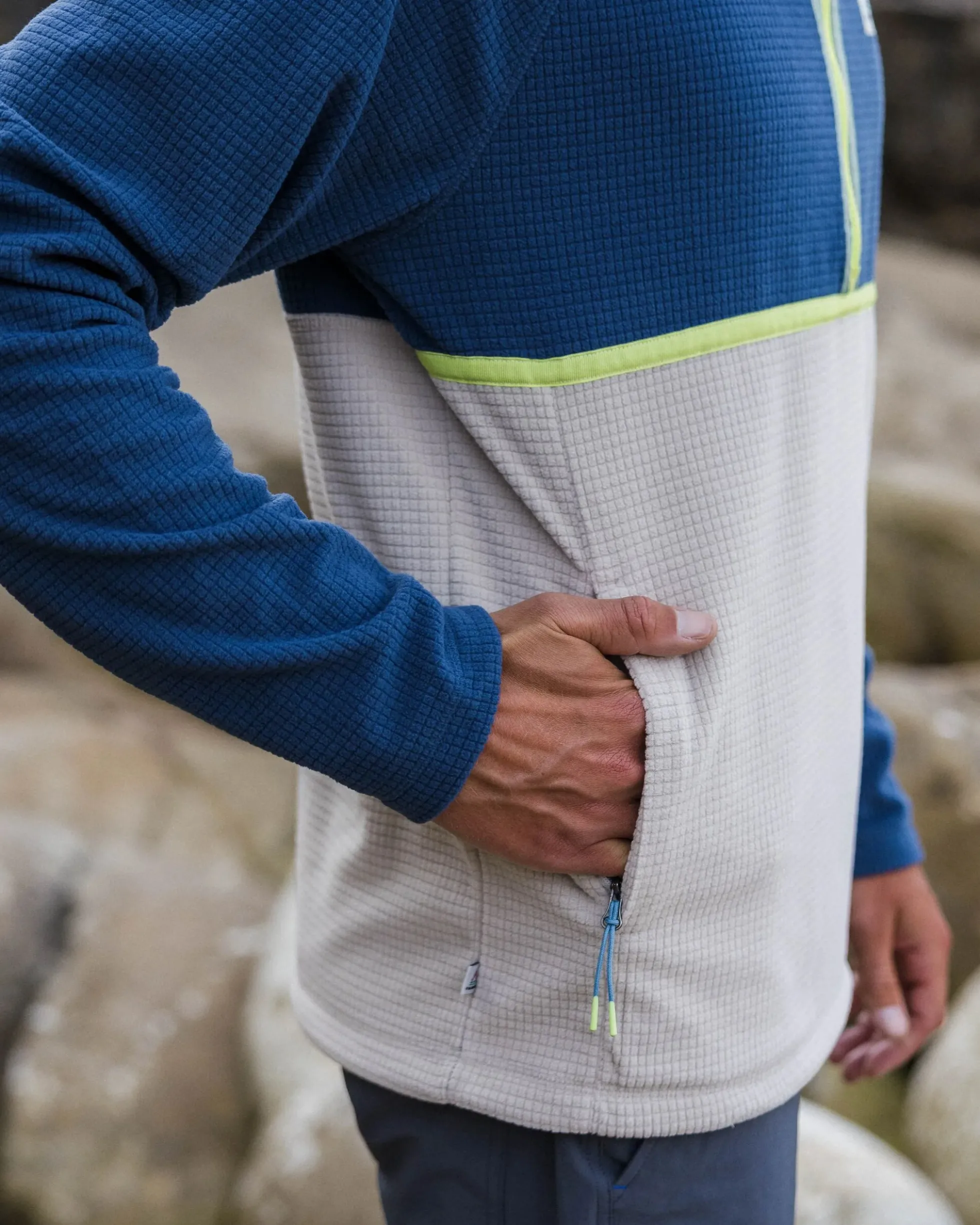 Men's Overlook Grid Polar Fleece