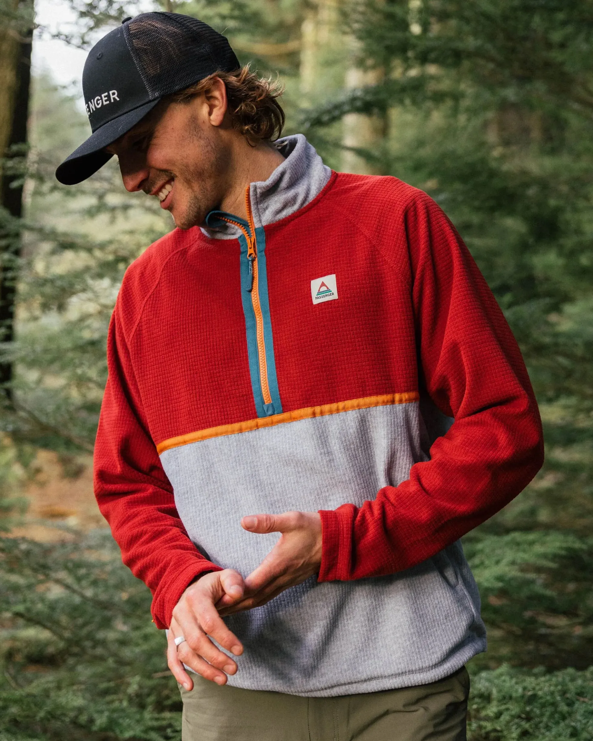 Men's Overlook Grid Polar Fleece
