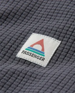 Men's Point Grid Polar Fleece Hoodie